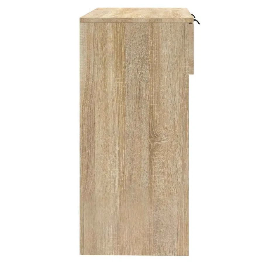 Table console Chêne sonoma 90x36x75 cm Bois d'ingénierie - 7