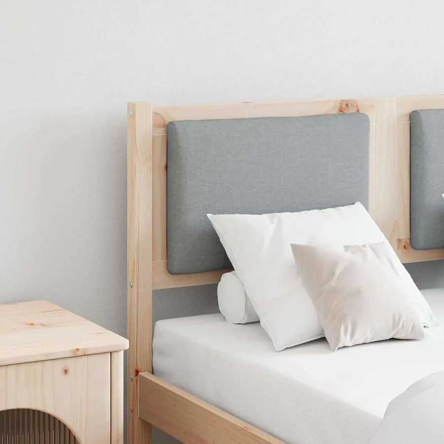 Tête de lit Marron Bois massif en pin