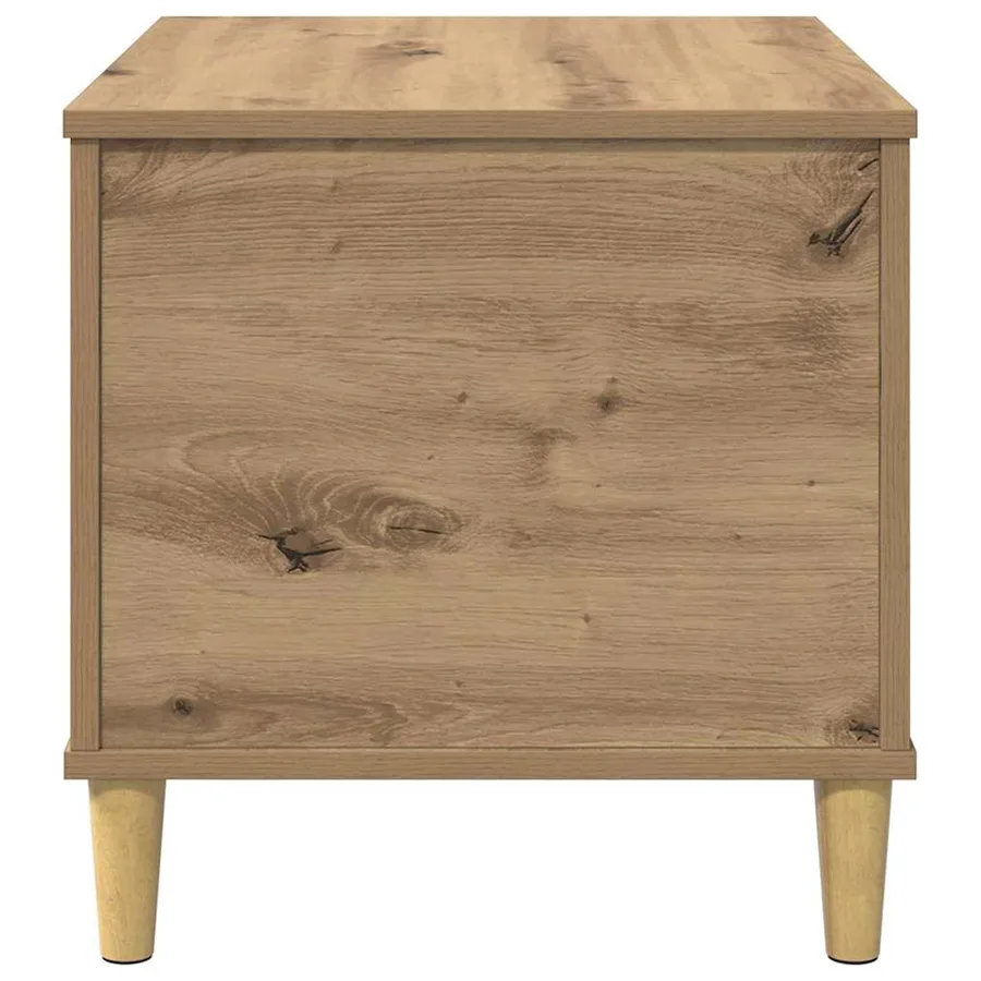 Cabinet de chevet Chêne artisanal 60 x 44,5 x 45 cm - 7