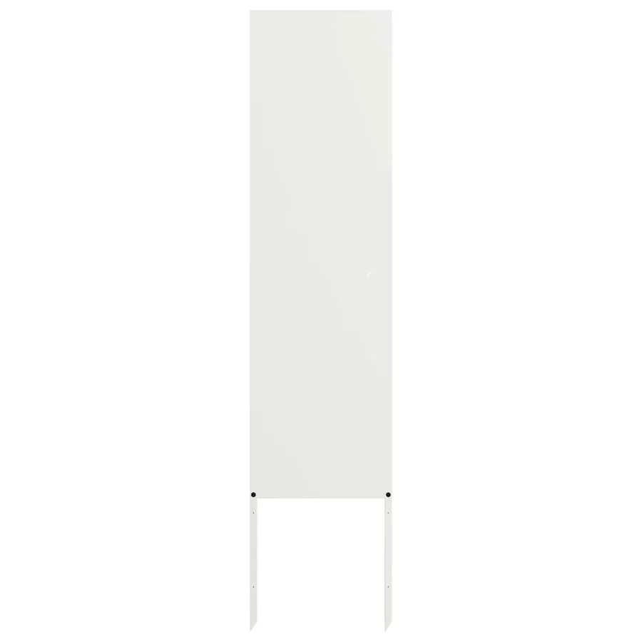Écran de confidentialité de jardin Fretwork Blanc 32 x 140 cm - 2