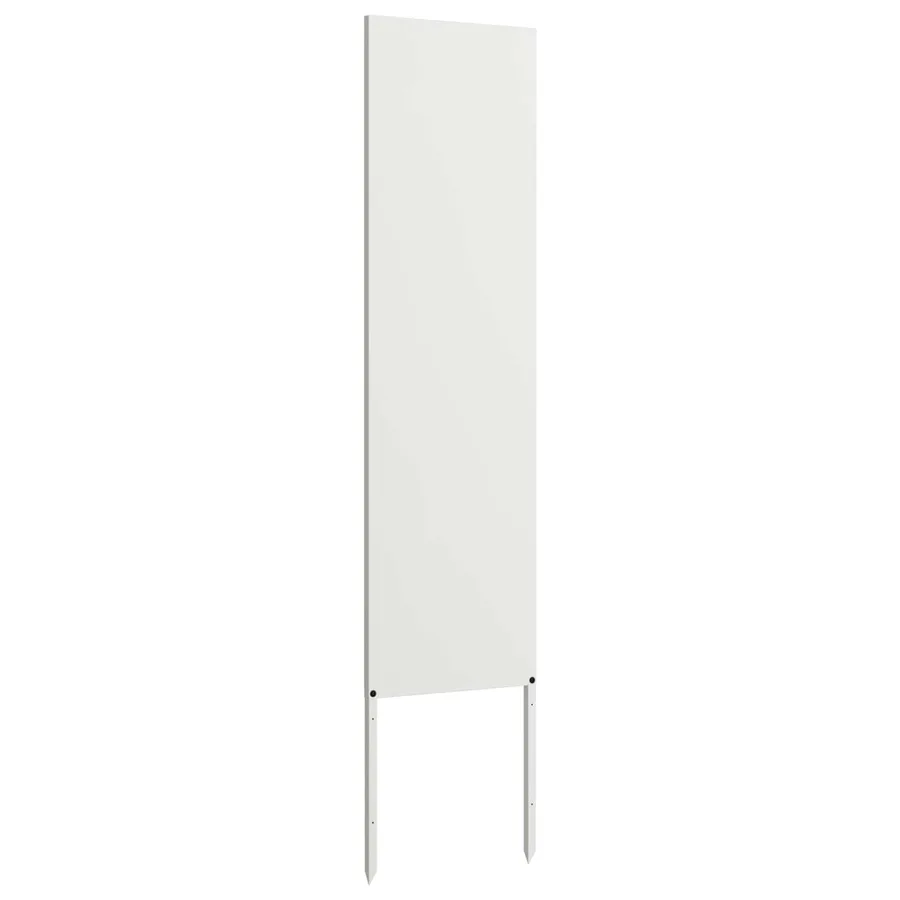 Écran de confidentialité de jardin Fretwork Blanc 32 x 140 cm - 4