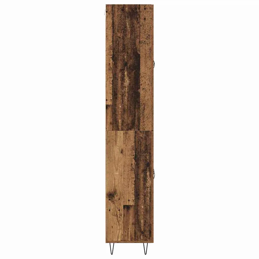 Haut Armoire Bois Ancien 69,5 x 34 x 90 cm Bois d'ingénierie - 9