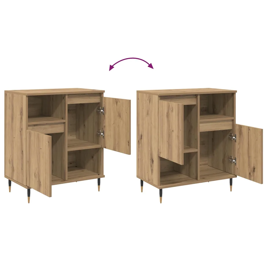 Buffet Chêne artisanal 60 x 35 x 70 cm - 11