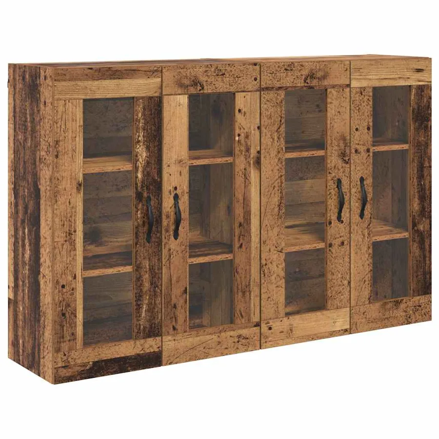 Cabinets muraux 2 pcs Bois Ancien 69,5 x 34 x 90 cm - 5