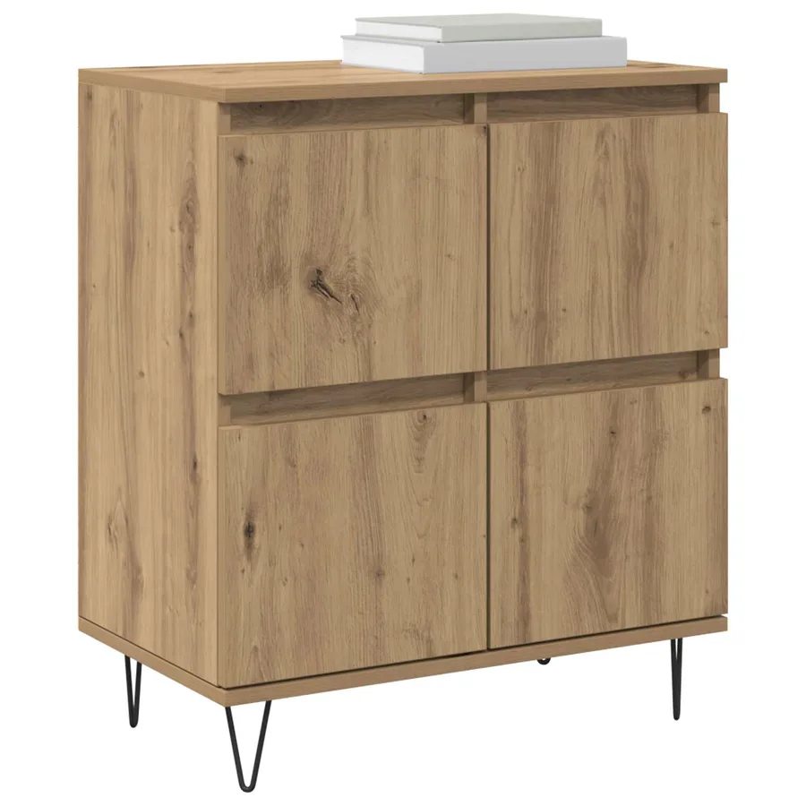 Buffets 3 pcs Chêne artisanal - 3