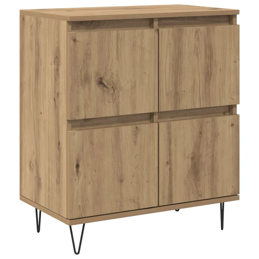 Buffets 3 pcs Chêne artisanal - 5