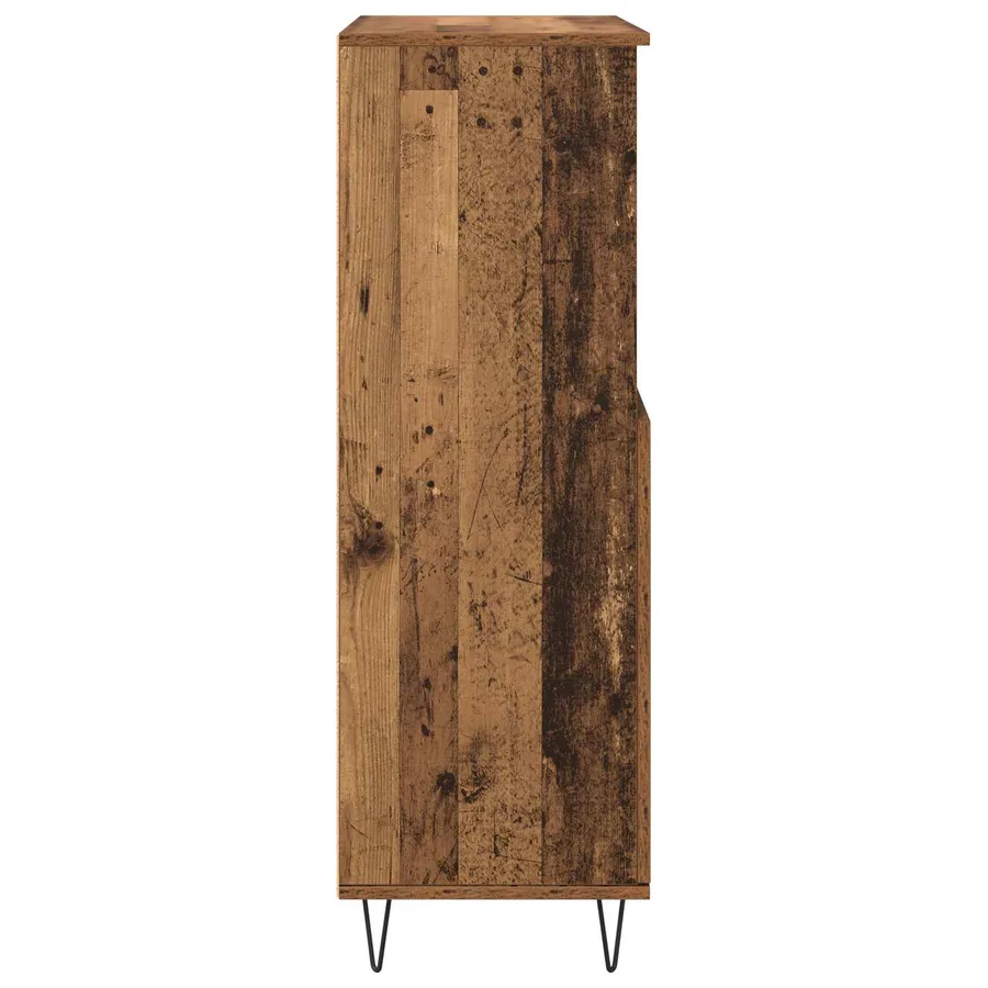 Haut Armoire Marron 60 x 36 x 110 cm Bois d'ingénierie - 7