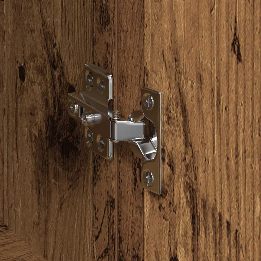 Haut Armoire Marron 60 x 36 x 110 cm Bois d'ingénierie - 9