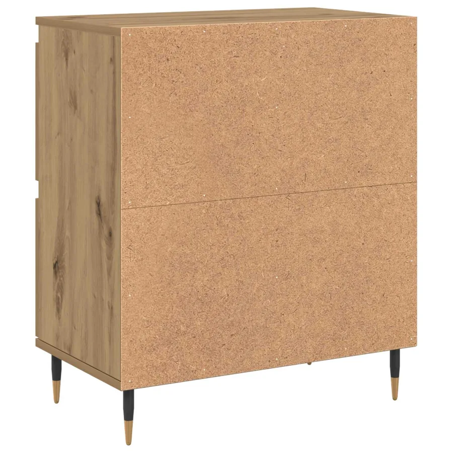 Armoire de rangement 3 pcs Chêne artisanal 60 x 35 x 70 cm - 9