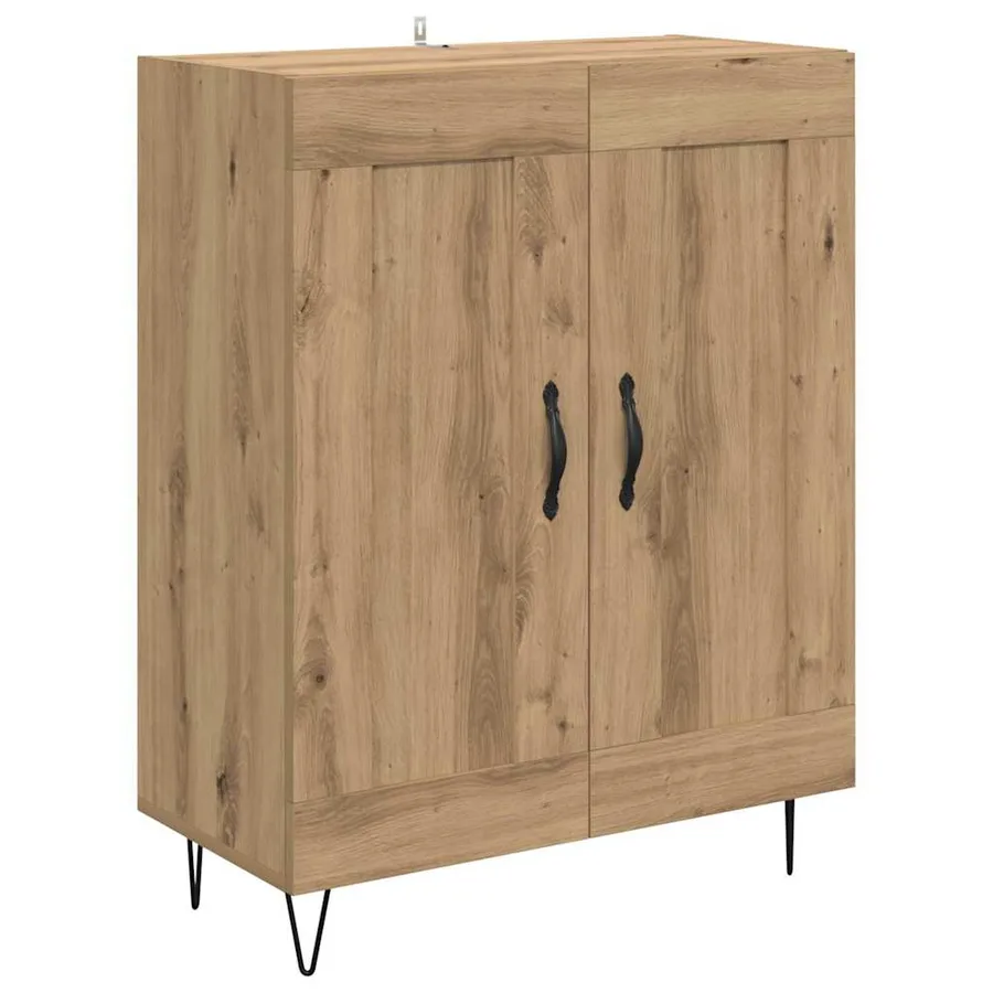 Haut Armoire Chêne artisanal 69,5 x 34 x 90 cm - 6