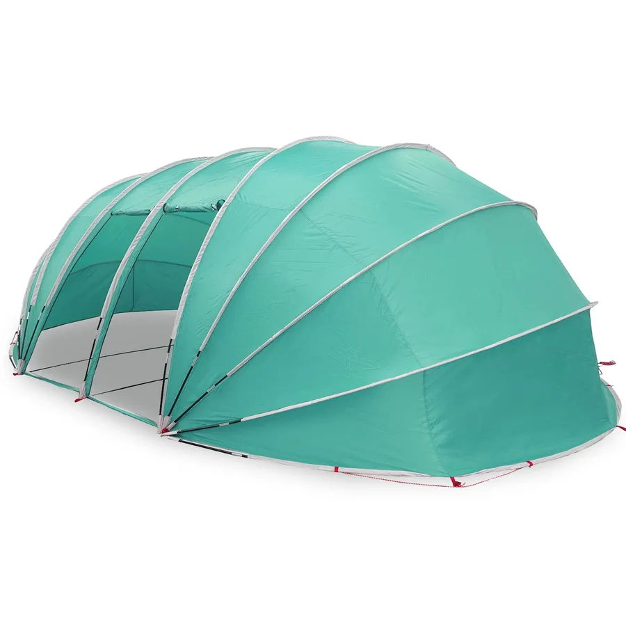 Dôme de tente de piscine 640 x 432 x 205 cm Vert Mer - 3