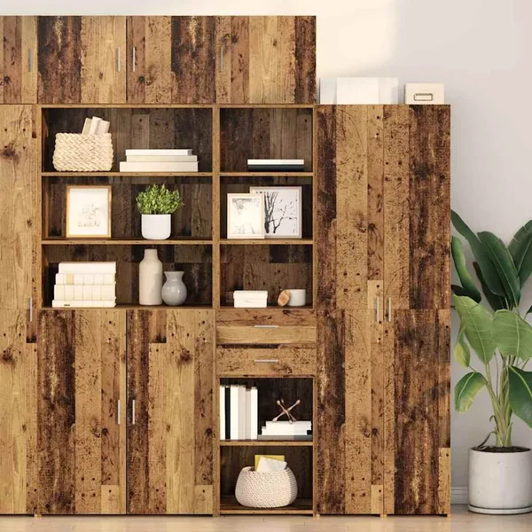Haut Armoire Bois Ancien 45 x 42,5 x 185 cm Bois d'ingénierie