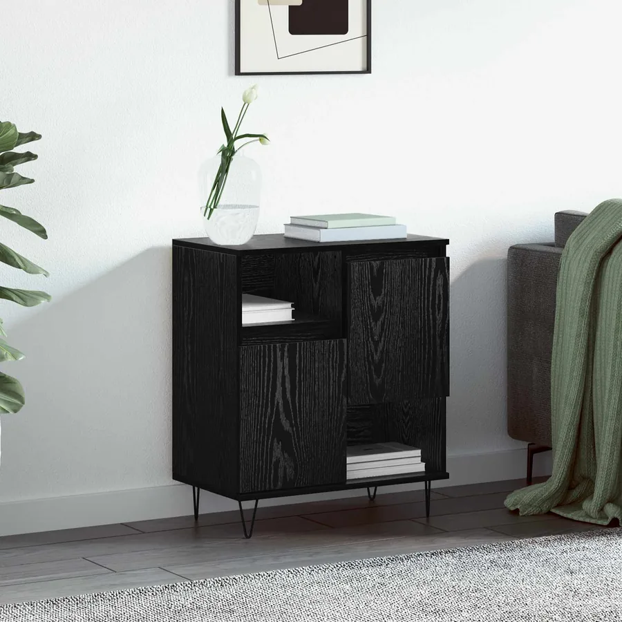 Buffet Chêne noir 60 x 35 x 70 cm