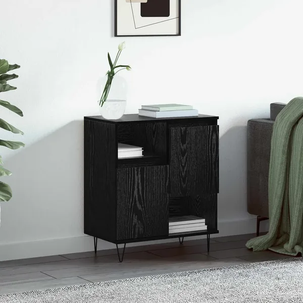 Buffet Chêne noir 60 x 35 x 70 cm
