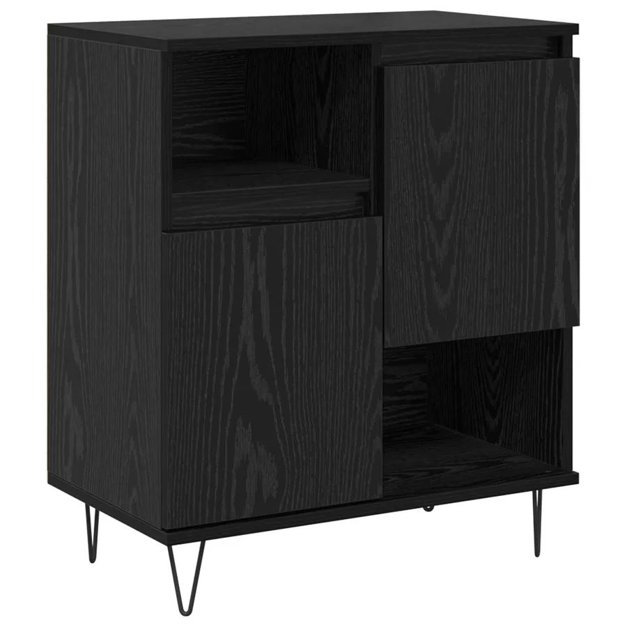Buffet Chêne noir 60 x 35 x 70 cm - 2