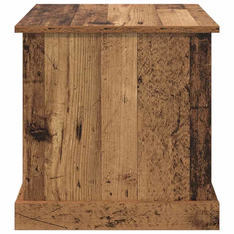 Table basse 3 pcs Bois Ancien Bois d'ingénierie - 6