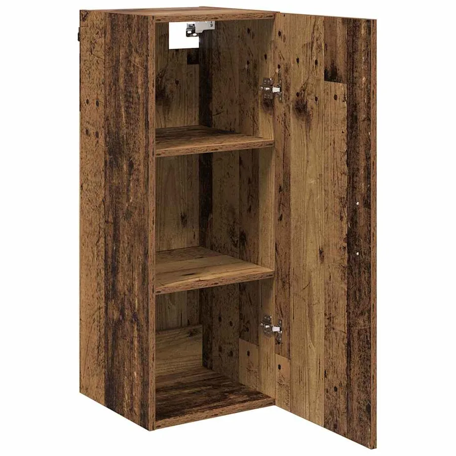 Meuble mural Bois Ancien 34,5 x 34 x 90 cm Bois d'ingénierie - 5