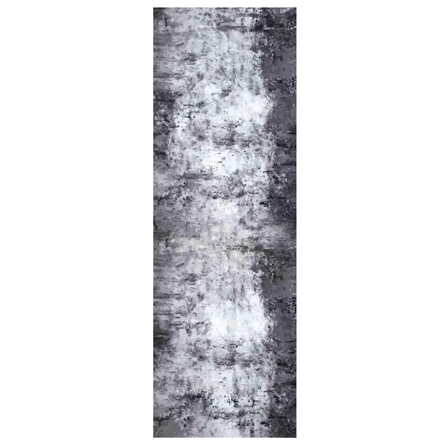 Tapis de Cuisine Gris 180 x 60 cm Velours - 2