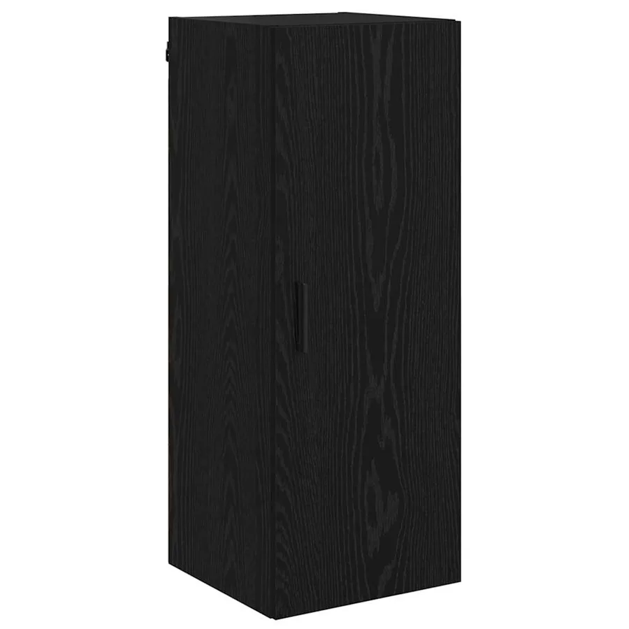 Meuble mural Chêne noir 34,5 x 34 x 90 cm Bois d'ingénierie - 2