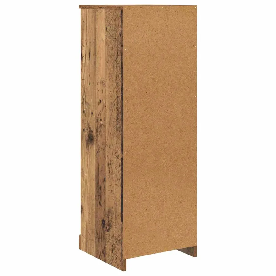 Haut Armoire avec tiroir 3 pcs Bois Ancien Bois d'ingénierie - 12