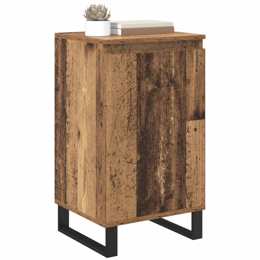 Buffet Bois ancien 40 x 35 x 70 cm Bois d'ingénierie - 3