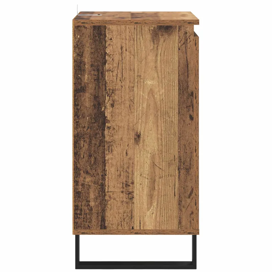 Buffet Bois ancien 40 x 35 x 70 cm Bois d'ingénierie - 7