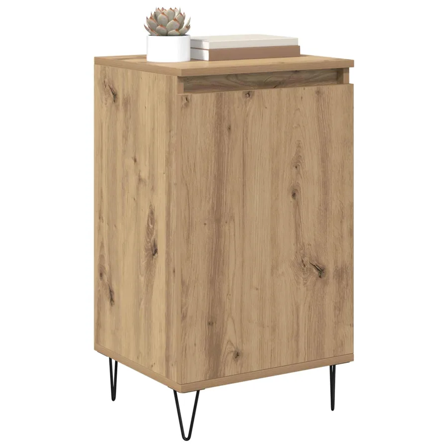 Buffet Chêne artisanal 40 x 35 x 70 cm Bois d'ingénierie - 3