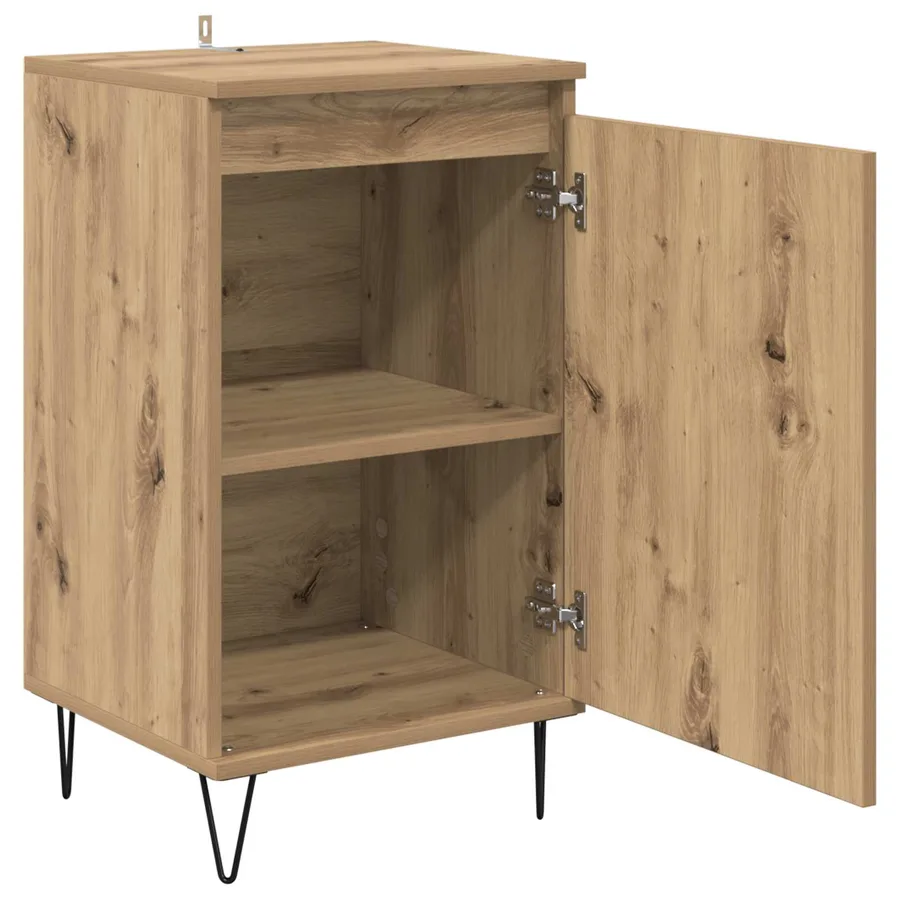Buffet Chêne artisanal 40 x 35 x 70 cm Bois d'ingénierie - 5