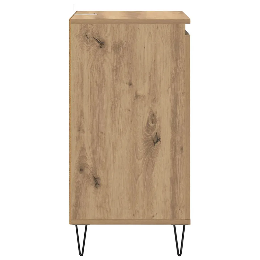 Buffet Chêne artisanal 40 x 35 x 70 cm Bois d'ingénierie - 7