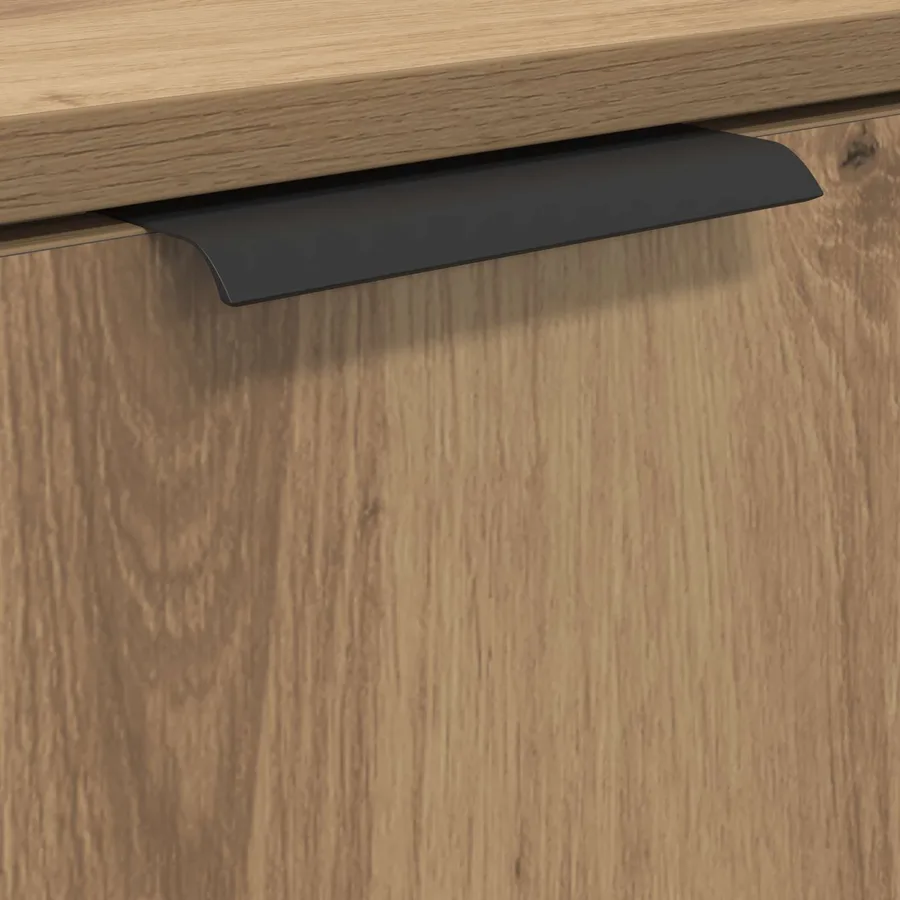 Cabinet de salle de bain Chêne artisanal 64,5 x 33,5 x 59 cm - 9