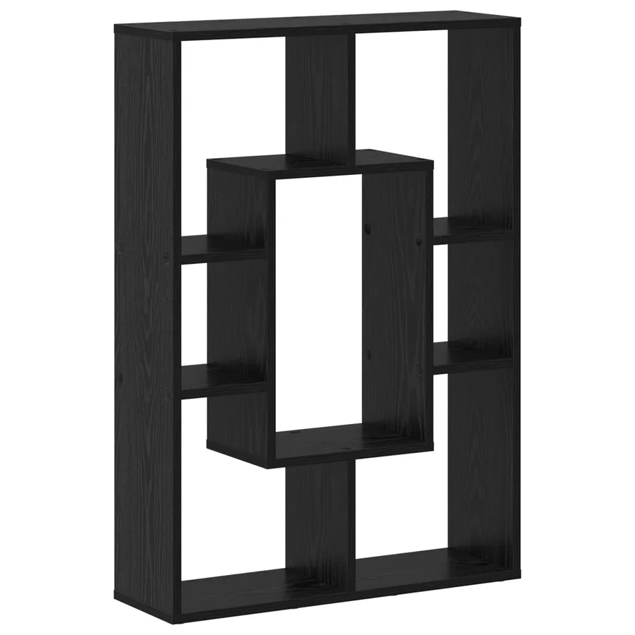 Bibliothèque Chêne noir 63 x 20 x 90 cm Bois d'ingénierie - 2
