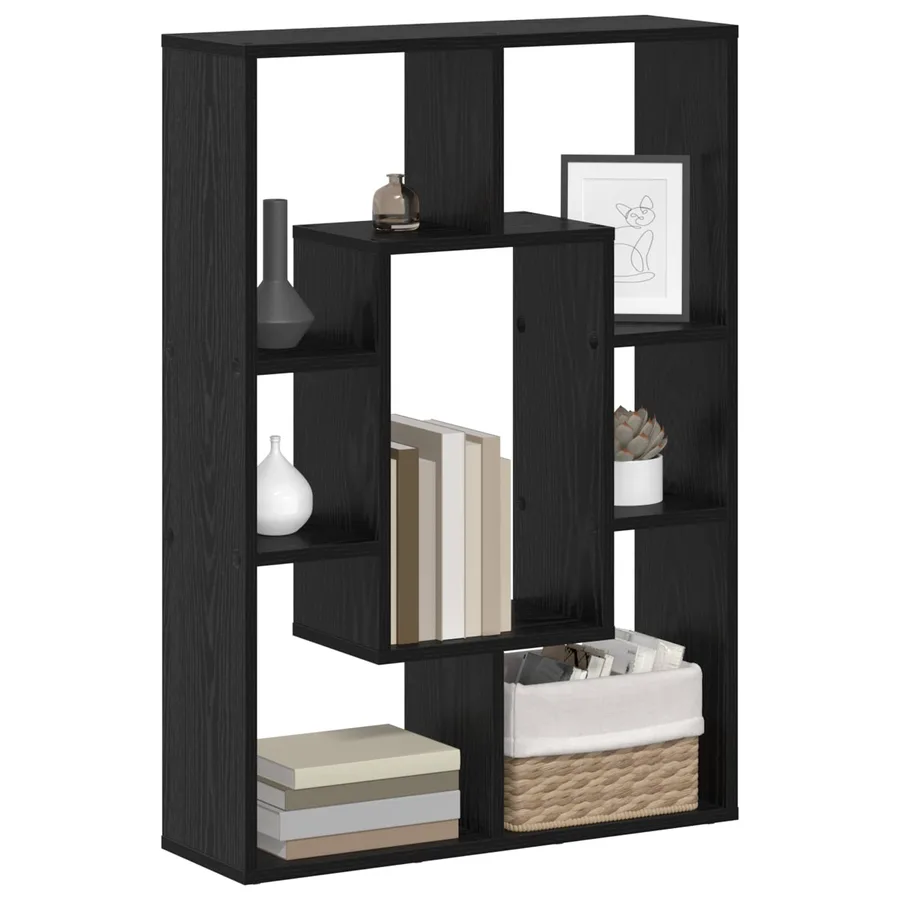 Bibliothèque Chêne noir 63 x 20 x 90 cm Bois d'ingénierie - 3