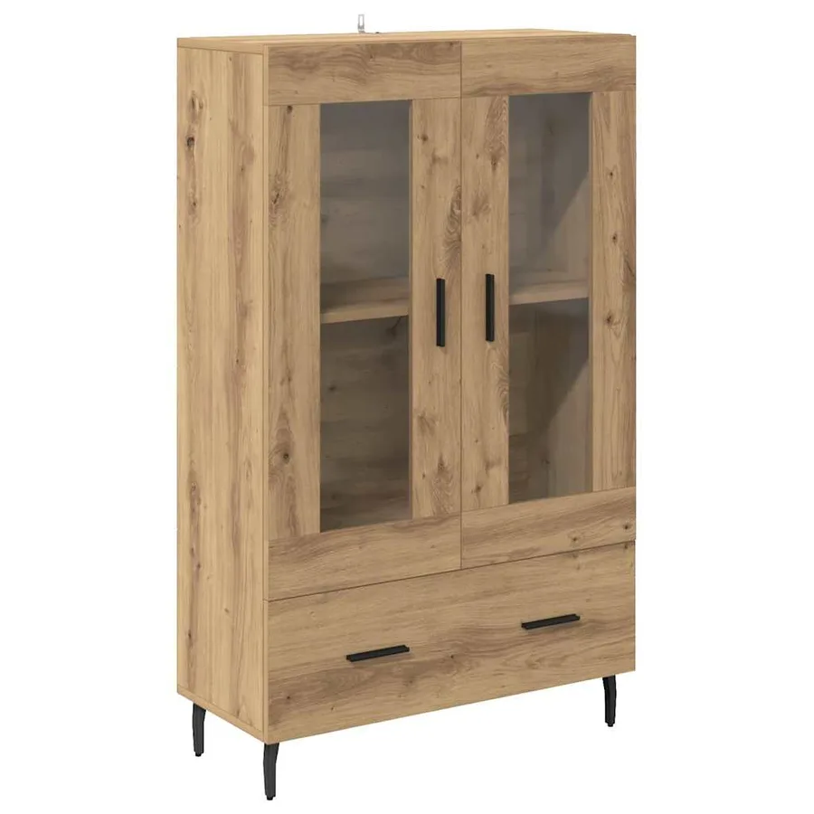 Haut Armoire Chêne artisanal 69,5 x 31 x 115 cm - 2