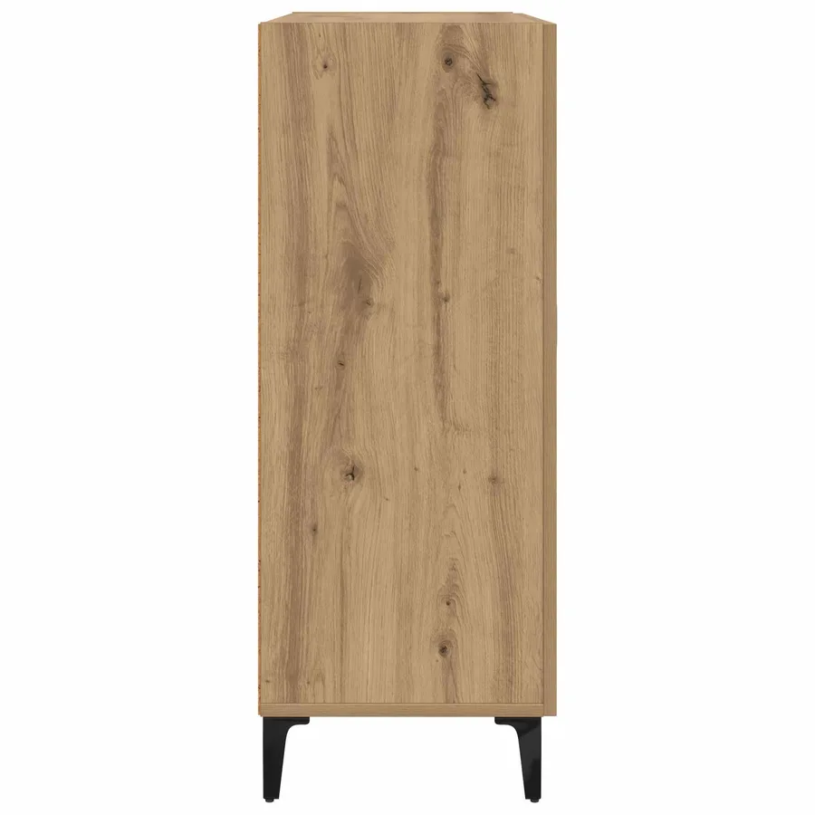 Buffet Chêne artisanal 69,5 x 34 x 90 cm Bois d'ingénierie - 7