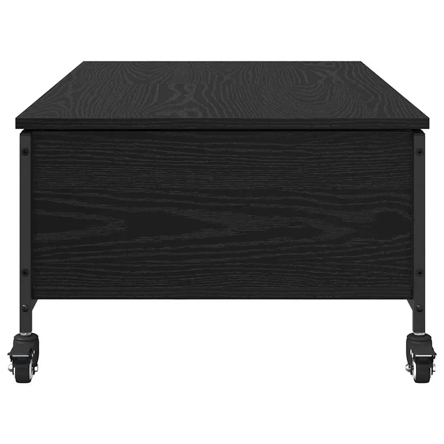 Table basse Chêne noir 91 x 55 x 32 cm Bois d'ingénierie - 7