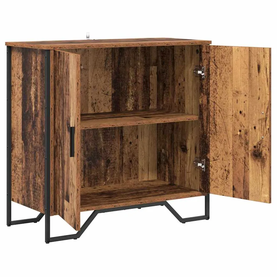 Buffet Bois ancien 78 x 35 x 74,5 cm - 5