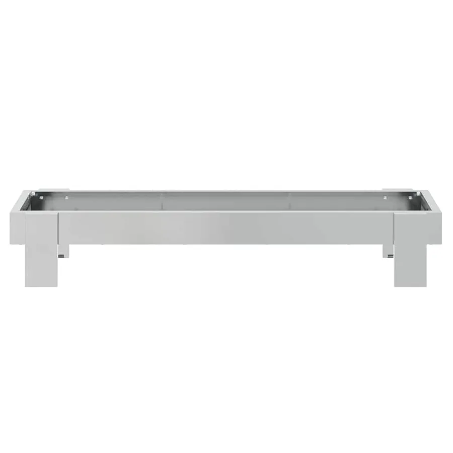 Bac de nourrissage pour poules Argent 80 x 28 x 13.5 cm - 5