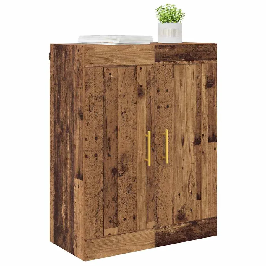 Meuble mural Bois Ancien 69,5 x 34 x 90 cm Bois d'ingénierie - 3