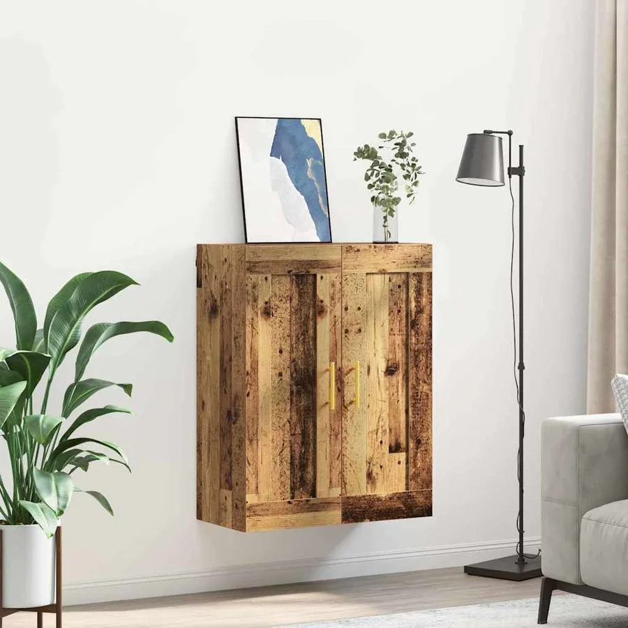 Meuble mural Bois Ancien 69,5 x 34 x 90 cm Bois d'ingénierie - 4