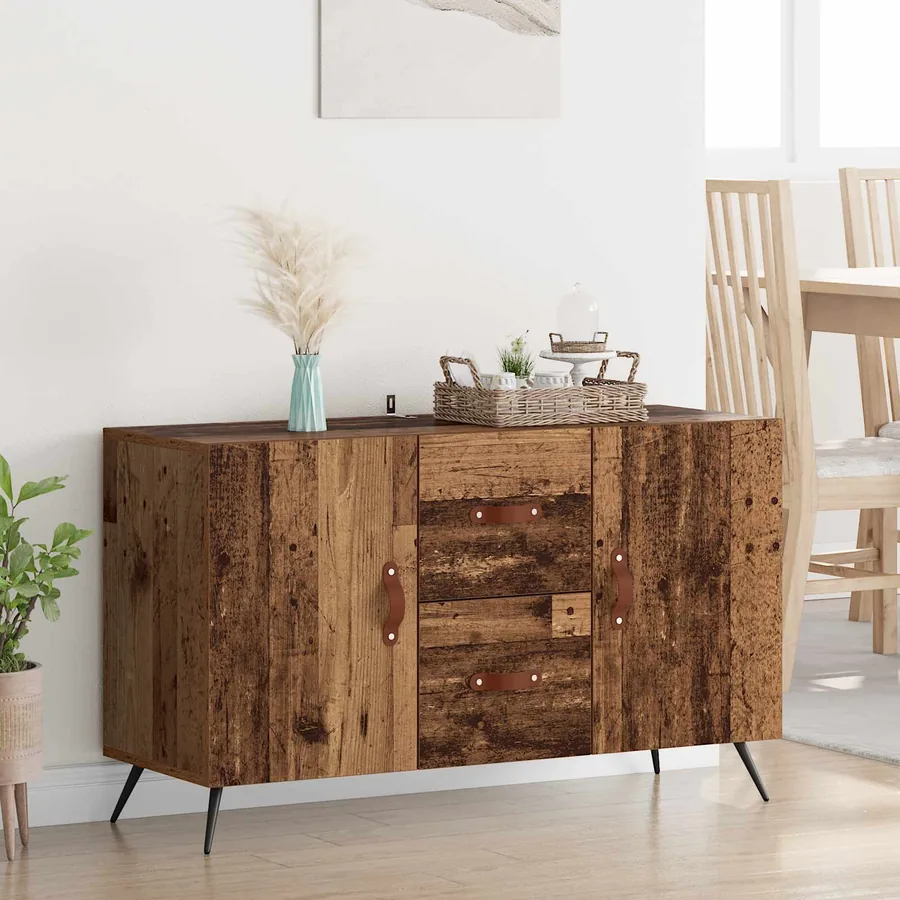 Buffet Bois Ancien 100 x 36 x 60 cm Bois d'ingénierie