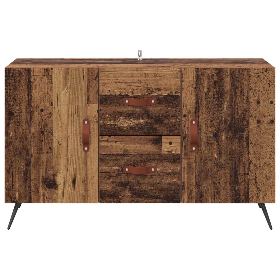 Buffet Bois Ancien 100 x 36 x 60 cm Bois d'ingénierie - 6