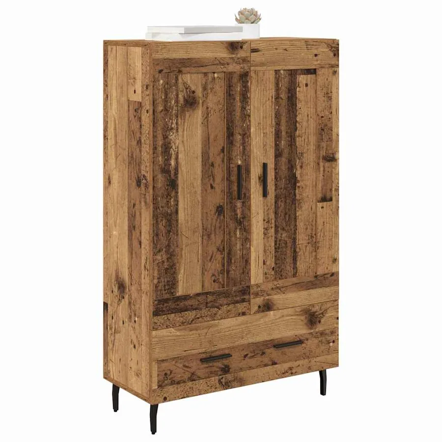 Haut Armoire Bois Ancien 69,5 x 31 x 115 cm Bois d'ingénierie - 3