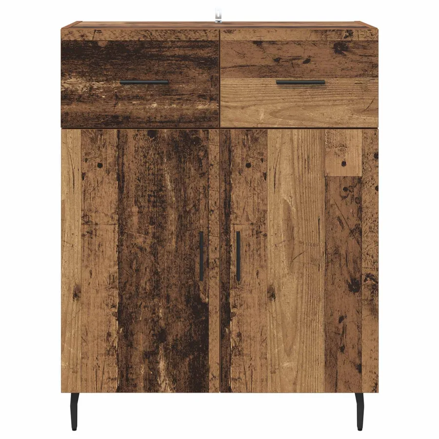Buffet Bois Ancien 69,5 x 34 x 90 cm Bois d'ingénierie - 6