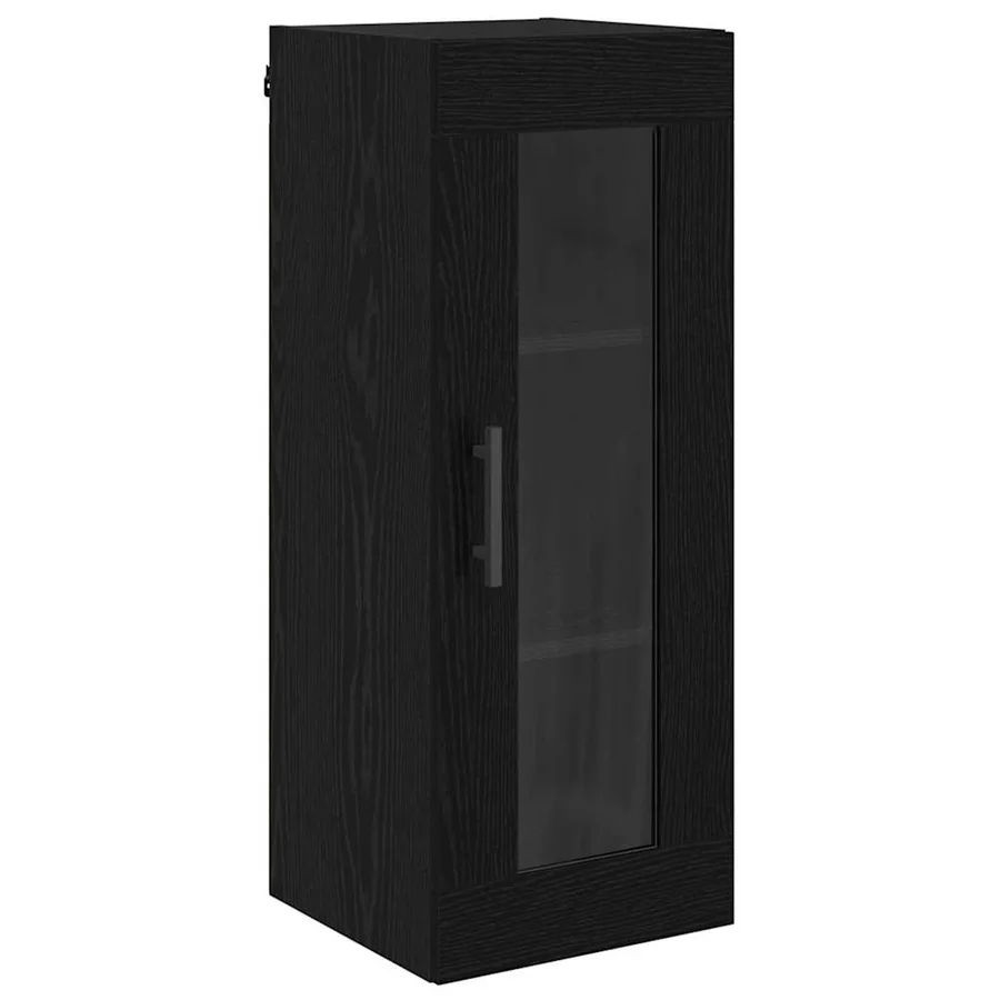 Meuble mural Chêne noir 34,5 x 34 x 90 cm - 2