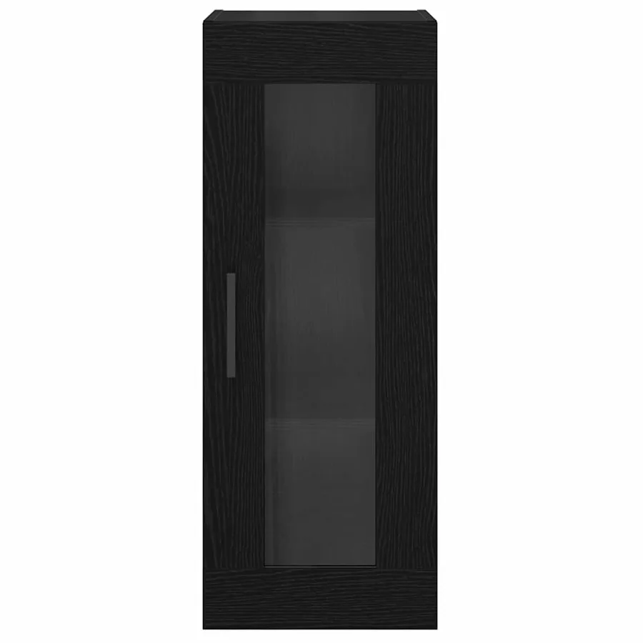 Meuble mural Chêne noir 34,5 x 34 x 90 cm - 6