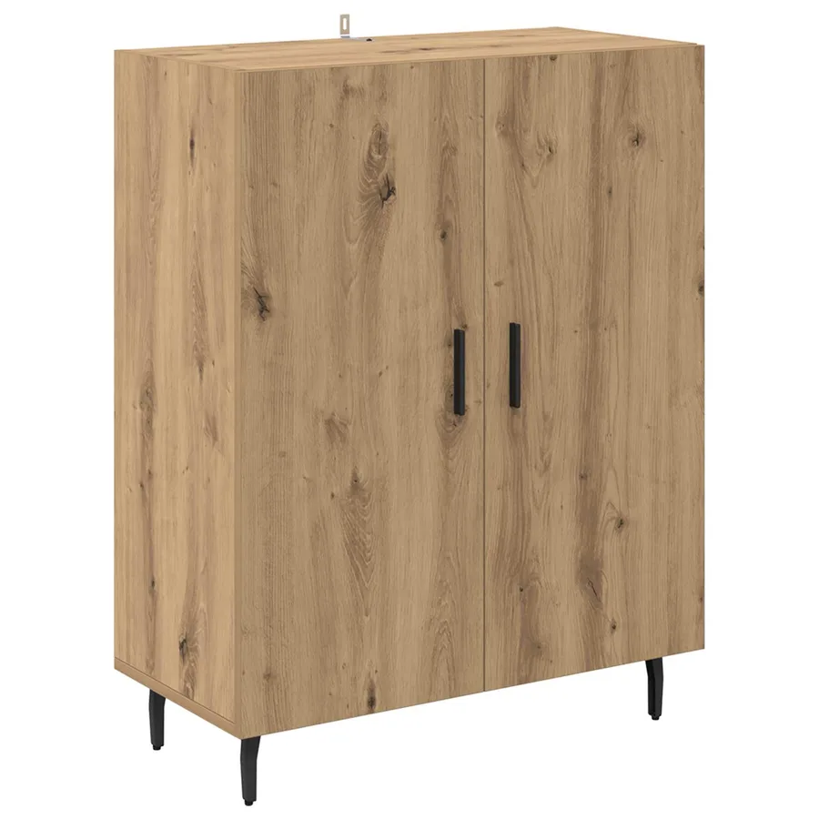 Buffet Chêne artisanal 69,5 x 34 x 90 cm Bois d'ingénierie - 2