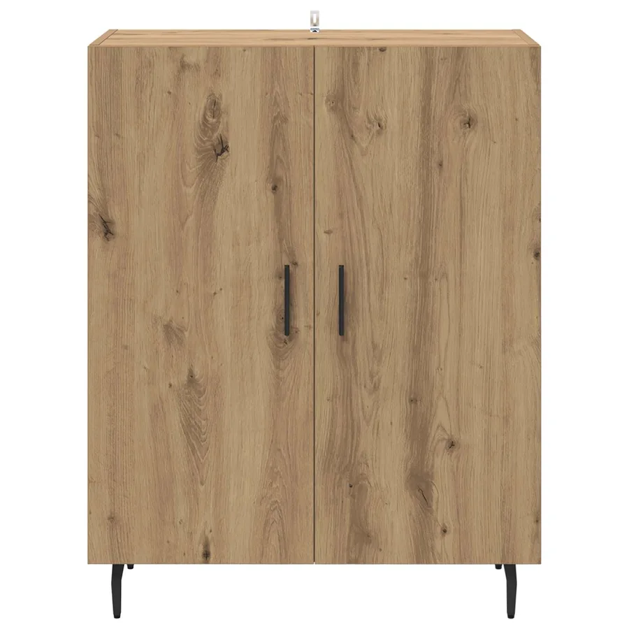 Buffet Chêne artisanal 69,5 x 34 x 90 cm Bois d'ingénierie - 6