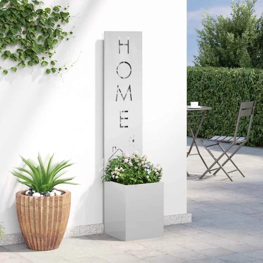 Écran de confidentialité de jardin Argenté 32 x 32 x 150 cm - 4