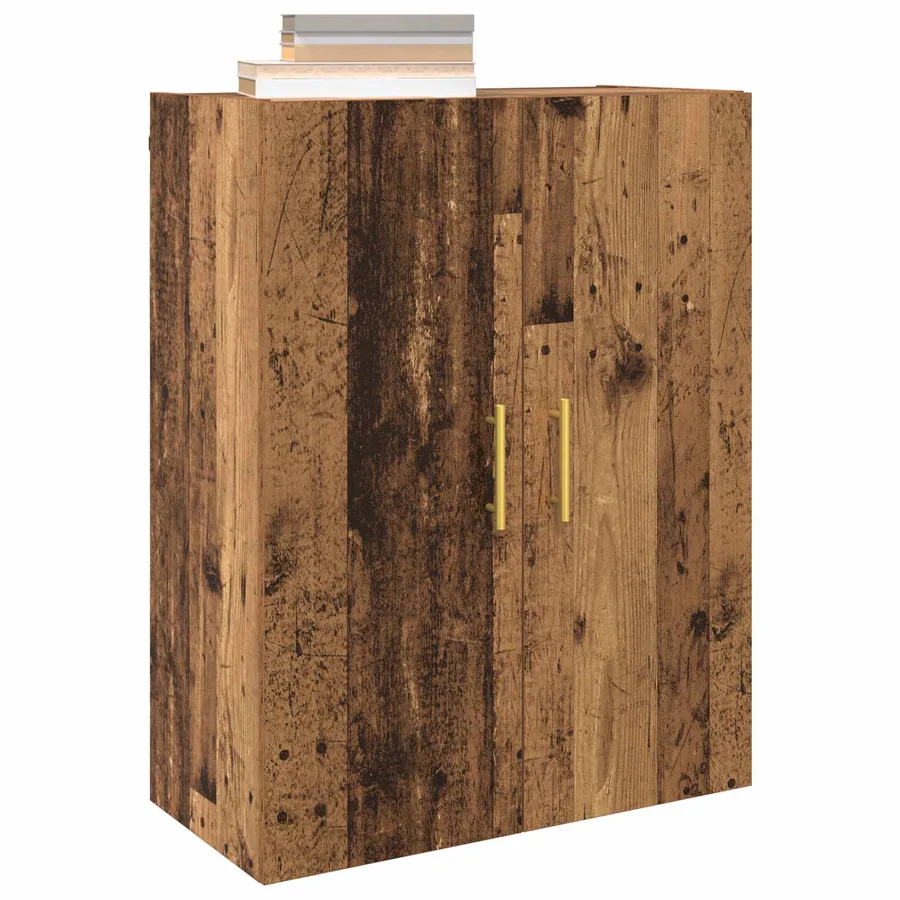 Armoire Murale 2 pcs Bois ancien 69,5 x 34 x 90 cm - 3