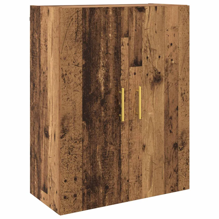 Armoire Murale 2 pcs Bois ancien 69,5 x 34 x 90 cm - 5